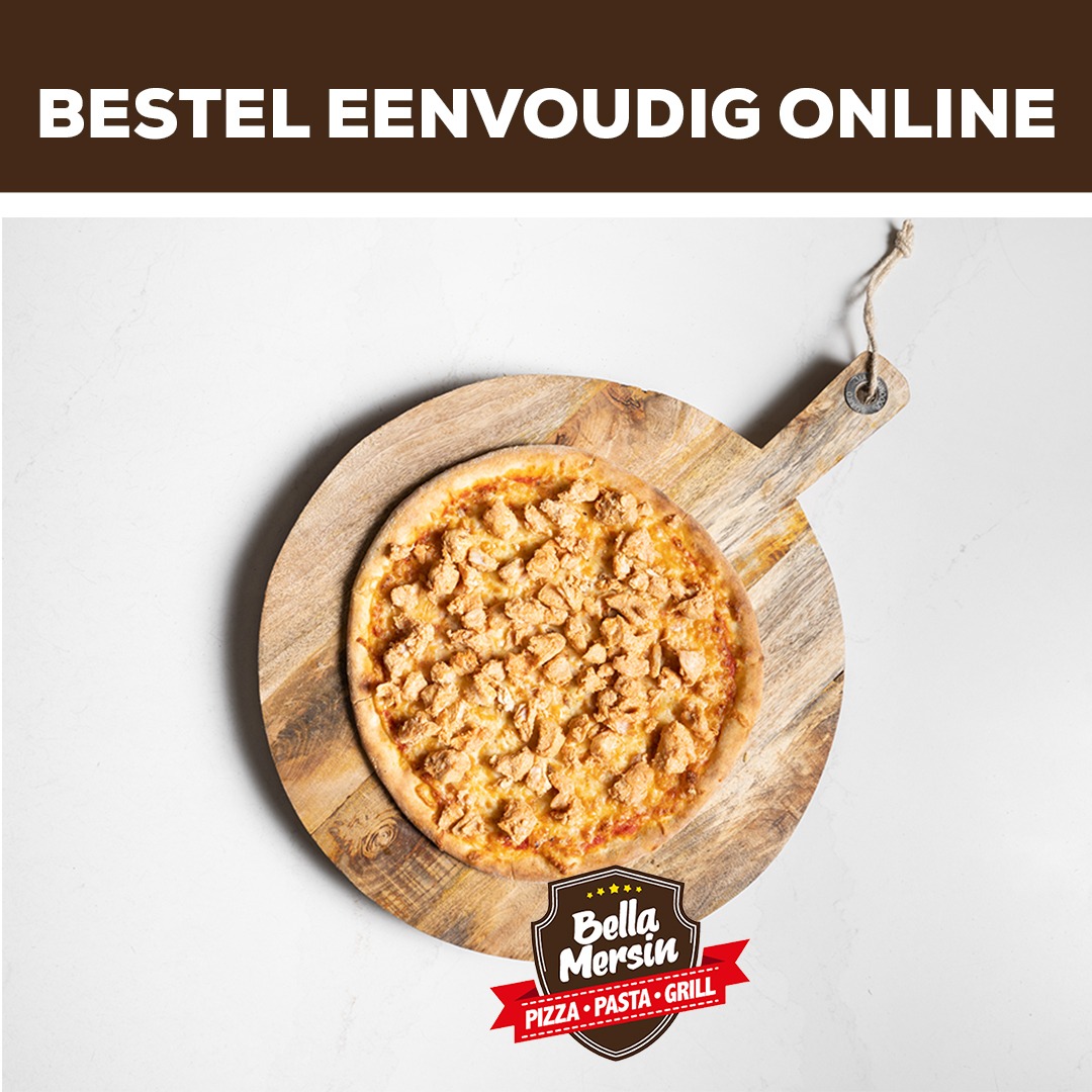 Pizza zelf samenstellen